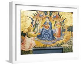 Madonna of Girdle, 1450-Benozzo Gozzoli-Framed Giclee Print