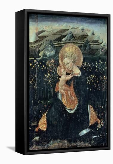 Madonna of Humility, Ca 1435-null-Framed Stretched Canvas