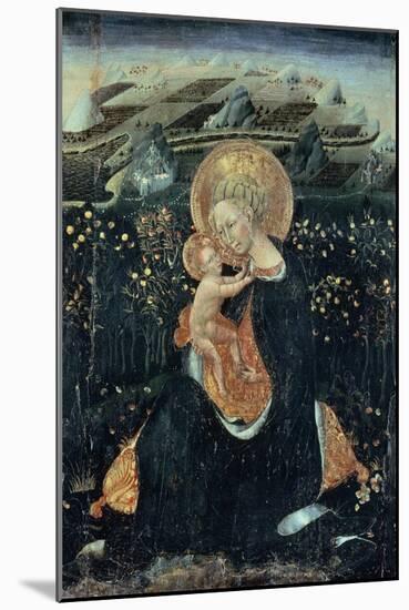 Madonna of Humility, Ca 1435-null-Mounted Giclee Print