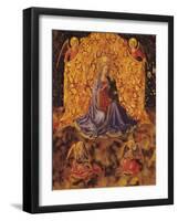 Madonna of Humility with Christ Child and Angels-Fra Angelico-Framed Giclee Print