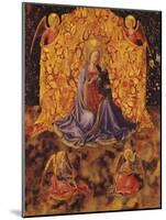 Madonna of Humility with Christ Child and Angels-Fra Angelico-Mounted Giclee Print