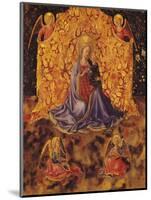 Madonna of Humility with Christ Child and Angels-Fra Angelico-Mounted Giclee Print