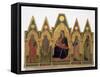 Madonna of Humility with Saints-Puccio Di Simone-Framed Stretched Canvas
