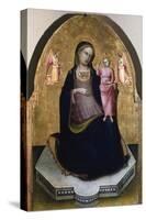 Madonna of Humility-Lorenzo Monaco-Stretched Canvas