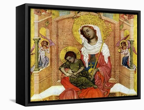 Madonna of Kladsko, Detail, C1350-null-Framed Stretched Canvas