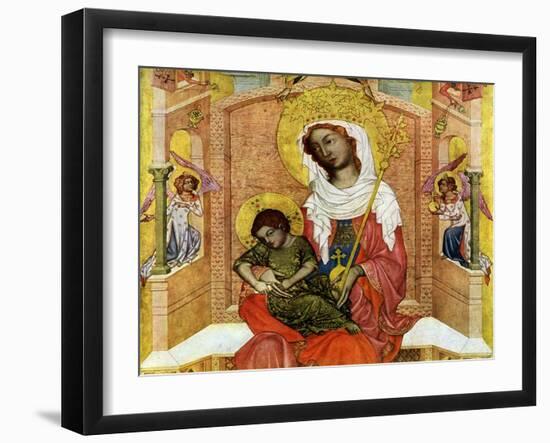 Madonna of Kladsko, Detail, C1350-null-Framed Giclee Print