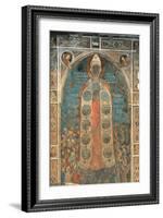 Madonna of Mercy-Bernardo Daddi-Framed Art Print