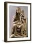 Madonna of Pomegranate, 1408-Jacopo Della Quercia-Framed Giclee Print