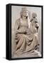 Madonna of Pomegranate-Jacopo Della Quercia-Framed Stretched Canvas