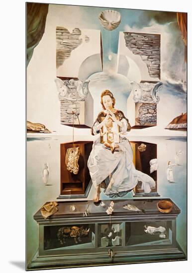 Madonna of Port Lligat-Salvador Dalí-Mounted Art Print