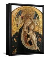 Madonna of Quail-Antonio Pisanello-Framed Stretched Canvas