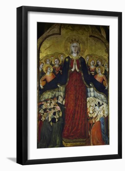 Madonna of Recommended, Ca 1320-Lippo Memmi-Framed Giclee Print