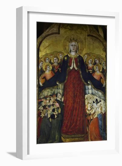 Madonna of Recommended, Ca 1320-Lippo Memmi-Framed Giclee Print