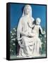 Madonna of Rose Garden-Luca Della Robbia-Framed Stretched Canvas