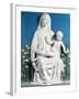 Madonna of Rose Garden-Luca Della Robbia-Framed Giclee Print