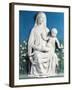 Madonna of Rose Garden-Luca Della Robbia-Framed Giclee Print