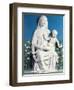 Madonna of Rose Garden-Luca Della Robbia-Framed Giclee Print