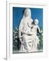 Madonna of Rose Garden-Luca Della Robbia-Framed Giclee Print