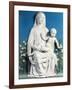 Madonna of Rose Garden-Luca Della Robbia-Framed Giclee Print