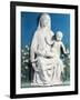 Madonna of Rose Garden-Luca Della Robbia-Framed Giclee Print