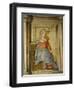 Madonna of the Annunciation, Fresco, Library-Francesco De Rossi Salviati Cecchino-Framed Giclee Print