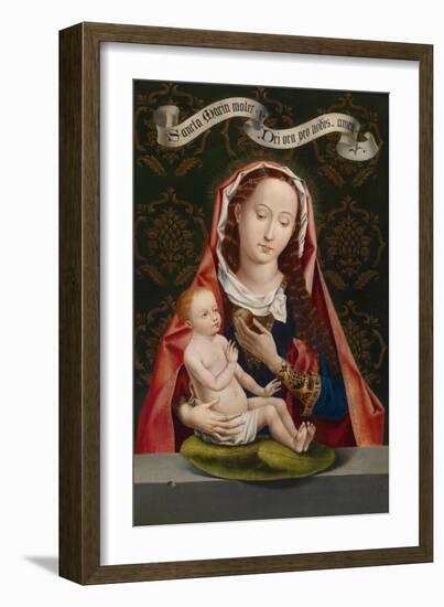 Madonna of the Apple-Hans Memling-Framed Giclee Print