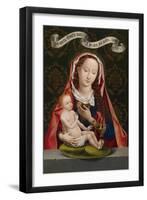 Madonna of the Apple-Hans Memling-Framed Giclee Print