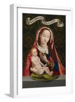 Madonna of the Apple-Hans Memling-Framed Giclee Print