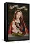 Madonna of the Apple-Hans Memling-Framed Stretched Canvas