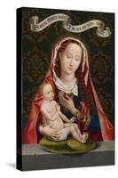 Madonna of the Apple-Hans Memling-Stretched Canvas