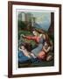 Madonna of the Blue Diadem, 1510-1511-Franz Kellerhoven-Framed Giclee Print