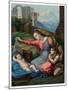 Madonna of the Blue Diadem, 1510-1511-Franz Kellerhoven-Mounted Giclee Print