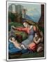 Madonna of the Blue Diadem, 1510-1511-Franz Kellerhoven-Mounted Giclee Print