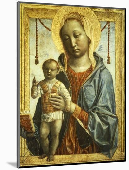 Madonna of the Book, 1460-1468-Vincenzo Foppa-Mounted Giclee Print