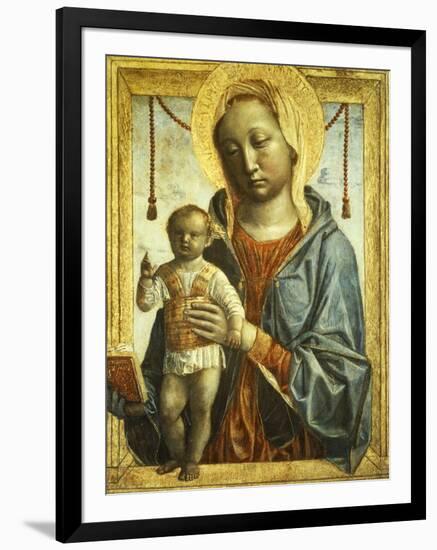 Madonna of the Book, 1460-1468-Vincenzo Foppa-Framed Giclee Print