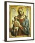 Madonna of the Book, 1460-1468-Vincenzo Foppa-Framed Giclee Print