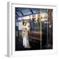 Madonna of the Bus-Stop, 2008-Trygve Skogrand-Framed Giclee Print