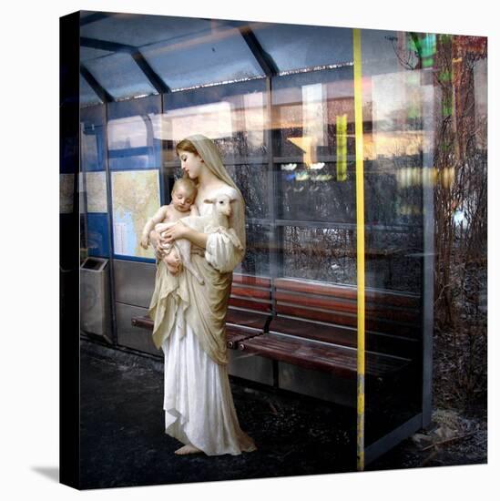 Madonna of the Bus-Stop, 2008-Trygve Skogrand-Stretched Canvas