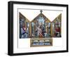 Madonna of the Butterflies with Saints Michael and Jerome-PJ Crook-Framed Giclee Print