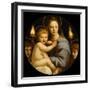 Madonna of the Candelabra-Raphael-Framed Giclee Print