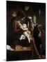 Madonna of the Candle, 1570-1575-Luca Cambiaso-Mounted Giclee Print