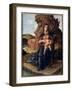 Madonna of the Caves - Tempera on Panel, 1489-Andrea Mantegna-Framed Giclee Print