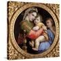 Madonna of the Chair by Raphael-null-Stretched Canvas