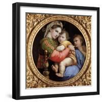 Madonna of the Chair by Raphael-null-Framed Photographic Print