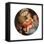 Madonna of the Chair-Raffaello Sanzio-Framed Stretched Canvas