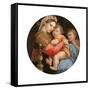 Madonna of the Chair-Raffaello Sanzio-Framed Stretched Canvas