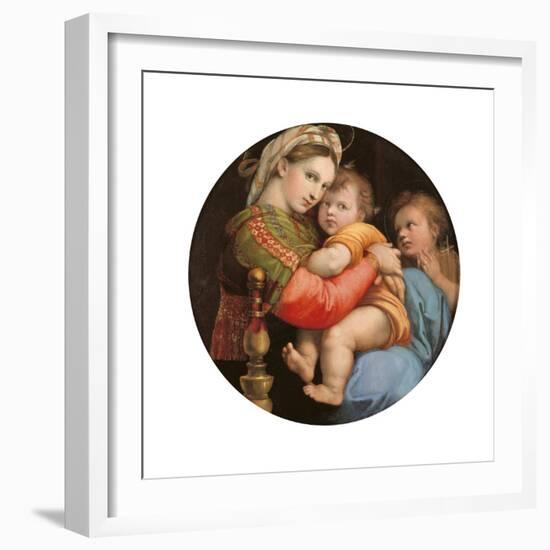 Madonna of the Chair-Raffaello Sanzio-Framed Giclee Print