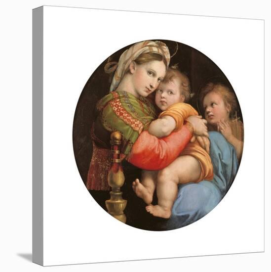 Madonna of the Chair-Raphael-Stretched Canvas