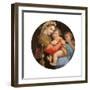 Madonna of the Chair-Raphael-Framed Art Print