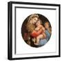 Madonna of the Chair-Raphael-Framed Art Print